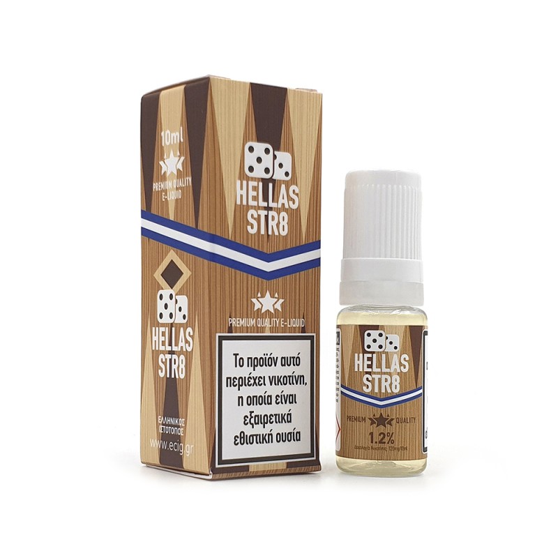 Καπνός Hellas Str8 eCig White Label - Καπνός Hellas Str8