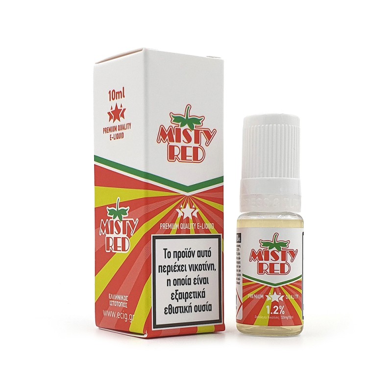 Misty Red eCig White Label - Misty Red