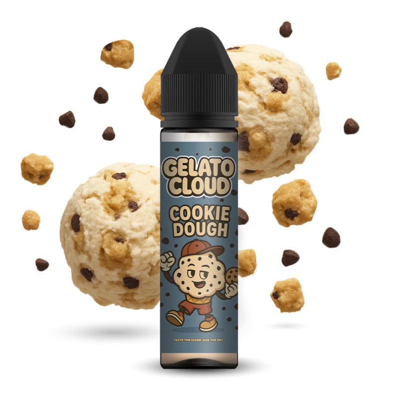 Gelato Cloud Cookie Dough 10ml/60ml Gelato Cloud Flavor Shots - Gelato Cloud Cookie Dough 10ml/60ml