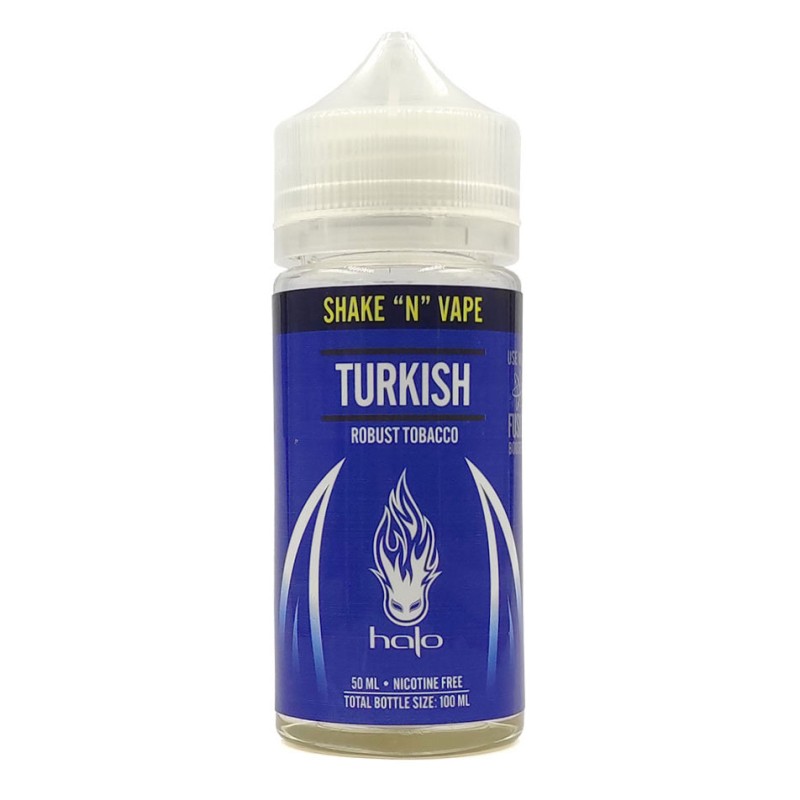 Halo Turkish Tobacco SNV 50ml/100ml Halo Shake N Vape - Halo Turkish Tobacco SNV 50ml/100ml