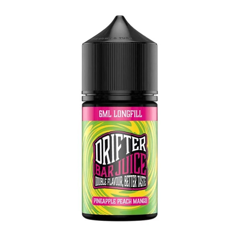 Drifter Bar Juice Pineapple Peach Mango 6ml/30ml Juice Sauz - Drifter Bar Juice Pineapple Peach Mango 6ml/30ml