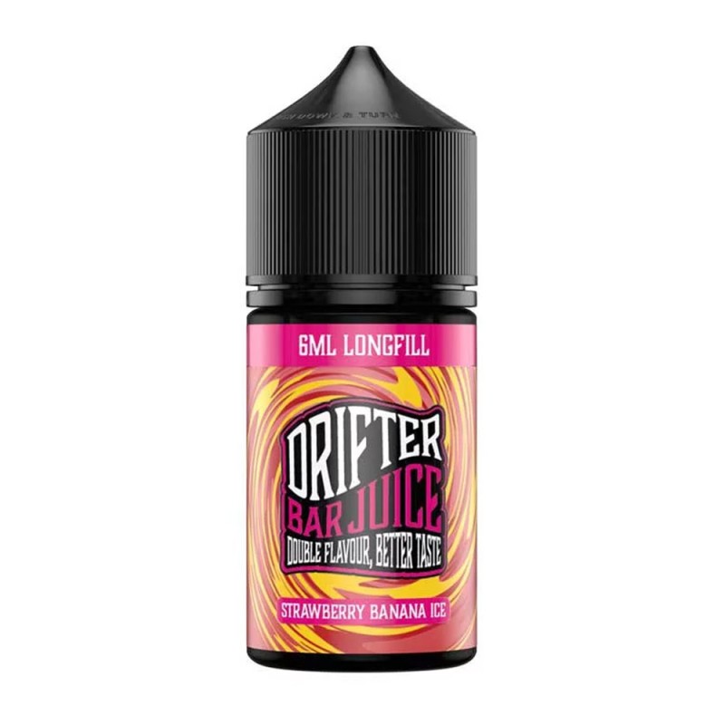 Drifter Bar Juice Strawberry Banana Ice 6ml/30ml Juice Sauz - Drifter Bar Juice Strawberry Banana Ice 6ml/30ml