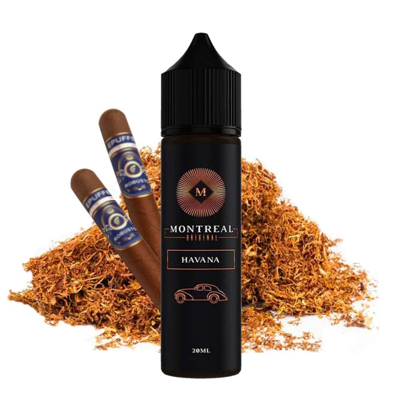 Montreal Havana Flavour Shot 20ml/60ml Montreal Flavour Shots - Montreal Havana Flavour Shot 20ml/60ml