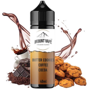 Mount Vape Butter Cookies Coffee Cocoa 40ml/120ml