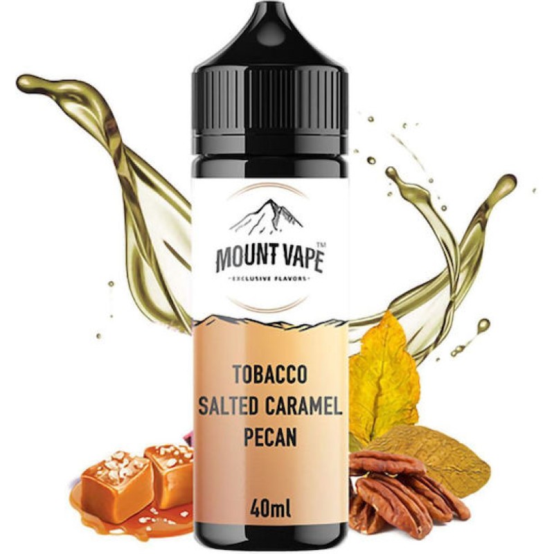 Mount Vape - Mount Vape Tobacco Salted Caramel Pecan 40ml/120ml