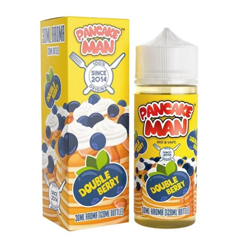 Pancake Man Double Berry 30ml/120ml Pancake Man Eliquids - Pancake Man Double Berry 30ml/120ml