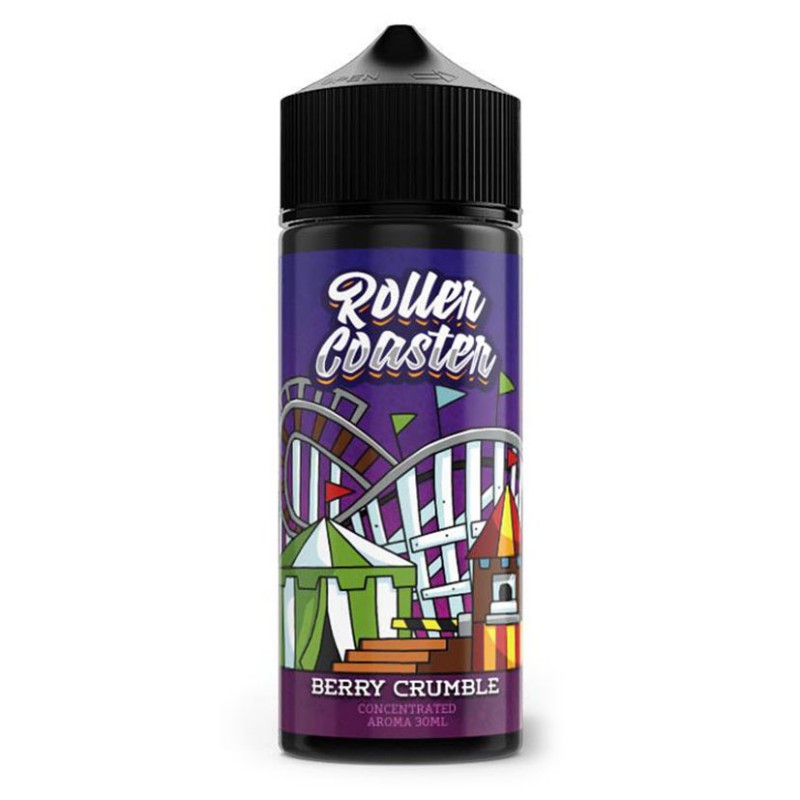 Roller Coaster - Berry Crumble Flavor Shot 30ml/120ml Roller Coaster Flavor Shots - Roller Coaster - Berry Crumble Flavor Shot 30ml/120ml