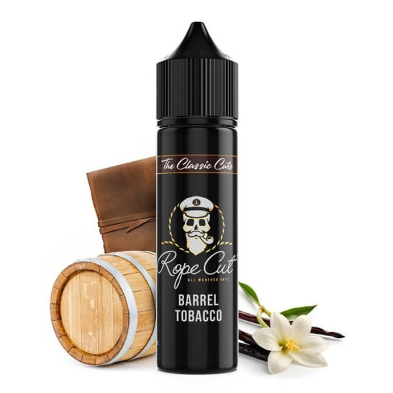Rope Cut Flavor Shot - Barrel Tobacco - 20ml/60ml Montreal Flavour Shots - Rope Cut Flavor Shot - Barrel Tobacco - 20ml/60ml