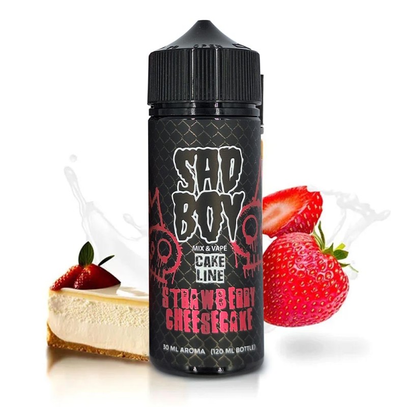 Sadboy Strawberry Cheesecake 30ml/120ml Sadboy Eliquids - Sadboy Strawberry Cheesecake 30ml/120ml