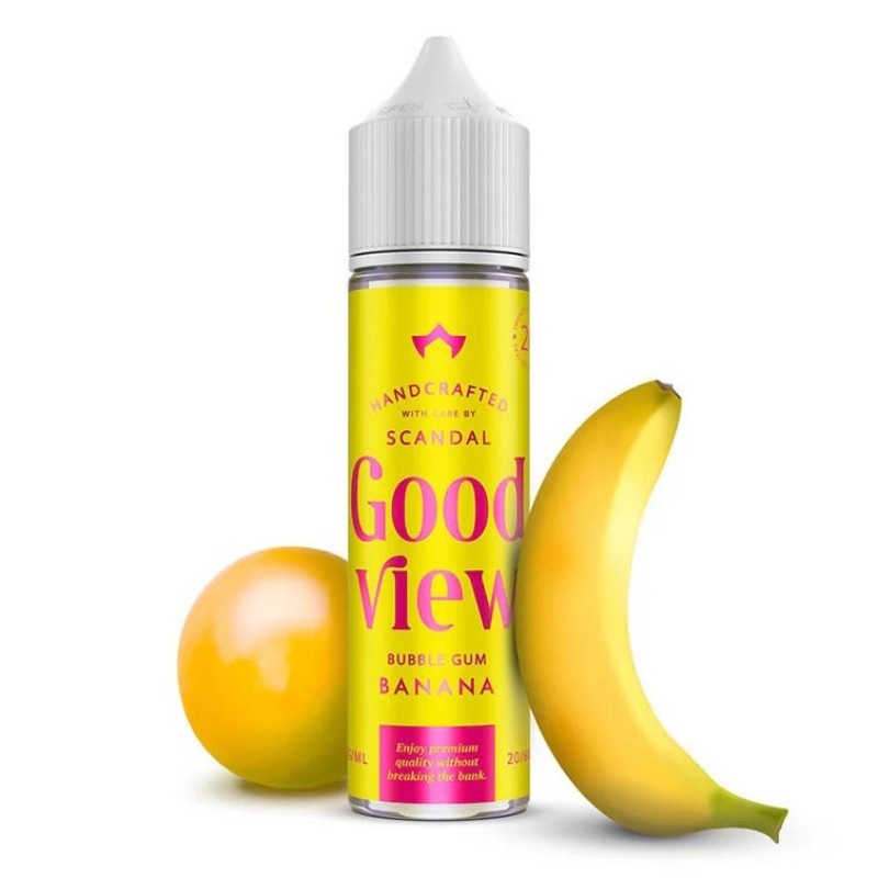 Scandal Flavors Good View Bubble Gum Banana 20ml/60ml Scandal Flavors - Scandal Flavors Good View Bubble Gum Banana 20ml/60ml