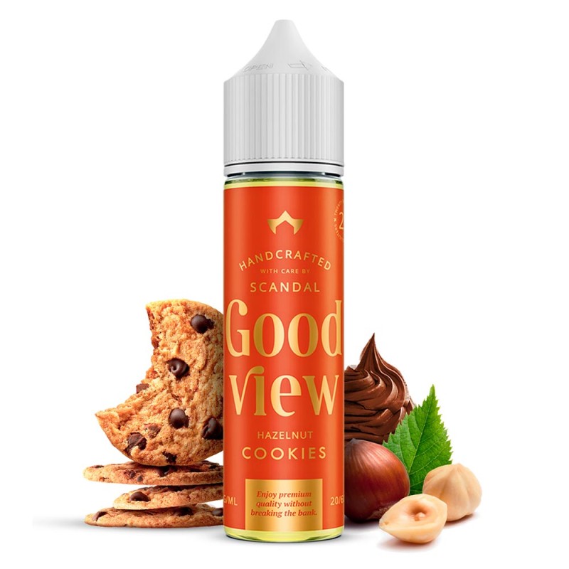 Scandal Flavors Good View Hazelnut Cookies 10ml/60ml Scandal Flavors - Scandal Flavors Good View Hazelnut Cookies 10ml/60ml