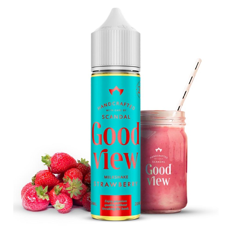 Scandal Flavors Good View Milkshake Strawberry 20ml/60ml Scandal Flavors - Scandal Flavors Good View Milkshake Strawberry 20ml/60ml