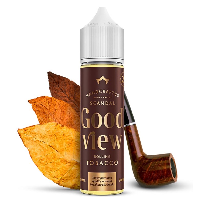 Scandal Flavors Good View Rolling Tobacco 20ml/60ml Scandal Flavors - Scandal Flavors Good View Rolling Tobacco 20ml/60ml