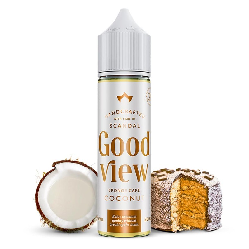 Scandal Flavors Good View Spongecake Coconut 10ml/60ml Scandal Flavors - Scandal Flavors Good View Spongecake Coconut 10ml/60ml