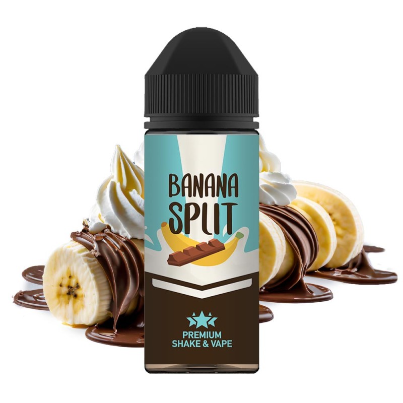 Banana Split SNV 30ml/120ml White Label Shake & Vape - Banana Split SNV 30ml/120ml