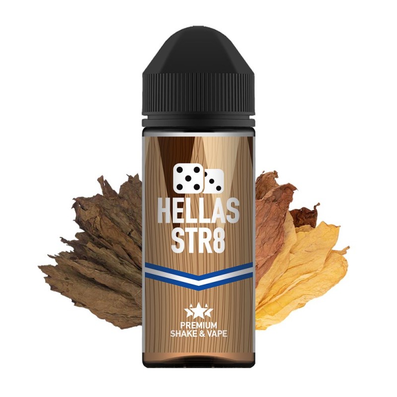 Hellas Str8 SNV 30ml/120ml White Label Shake & Vape - Hellas Str8 SNV 30ml/120ml