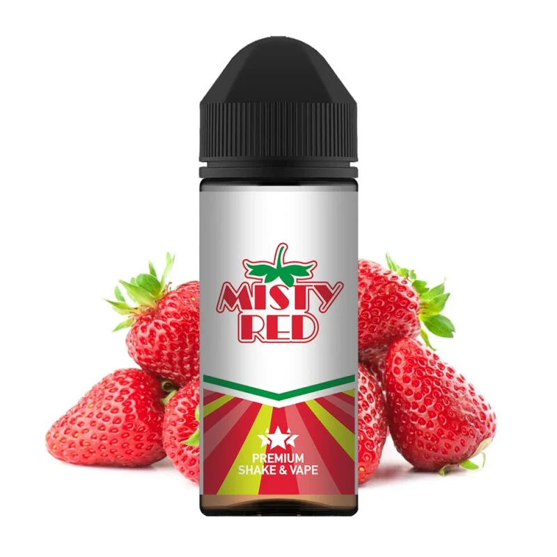Strawberry - Misty Red SNV 30ml/120ml White Label Shake & Vape - Strawberry - Misty Red SNV 30ml/120ml