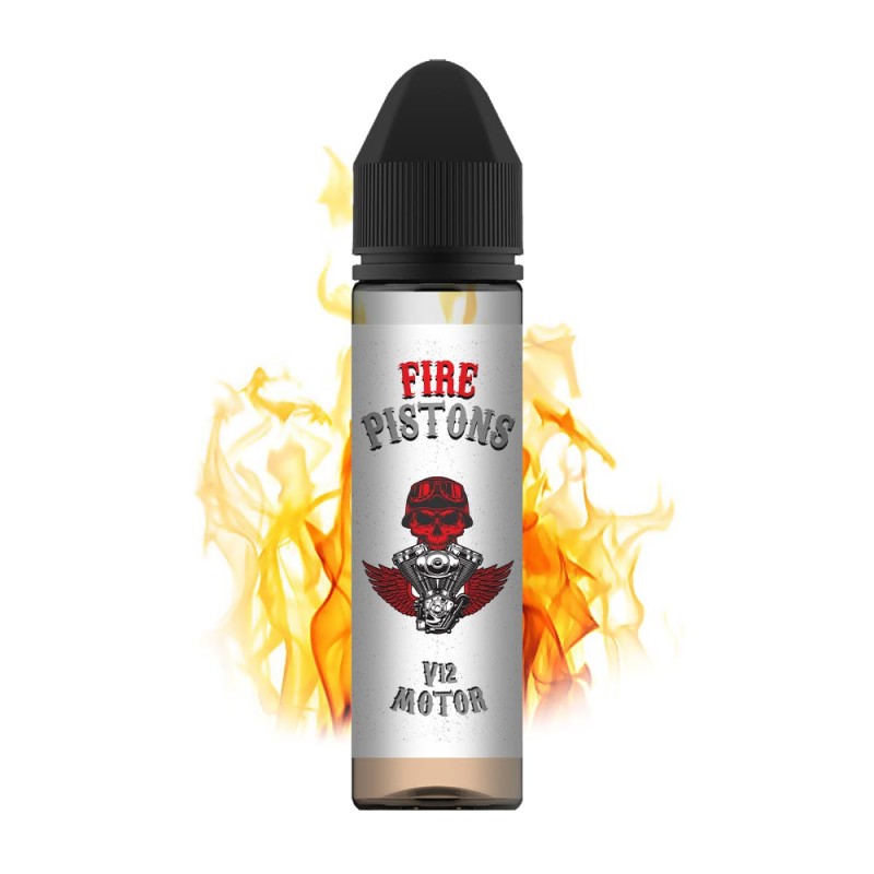 V12 Motor - Fire Pistons 20ml/60ml Fire Pistons Shake & Vape - V12 Motor - Fire Pistons 20ml/60ml