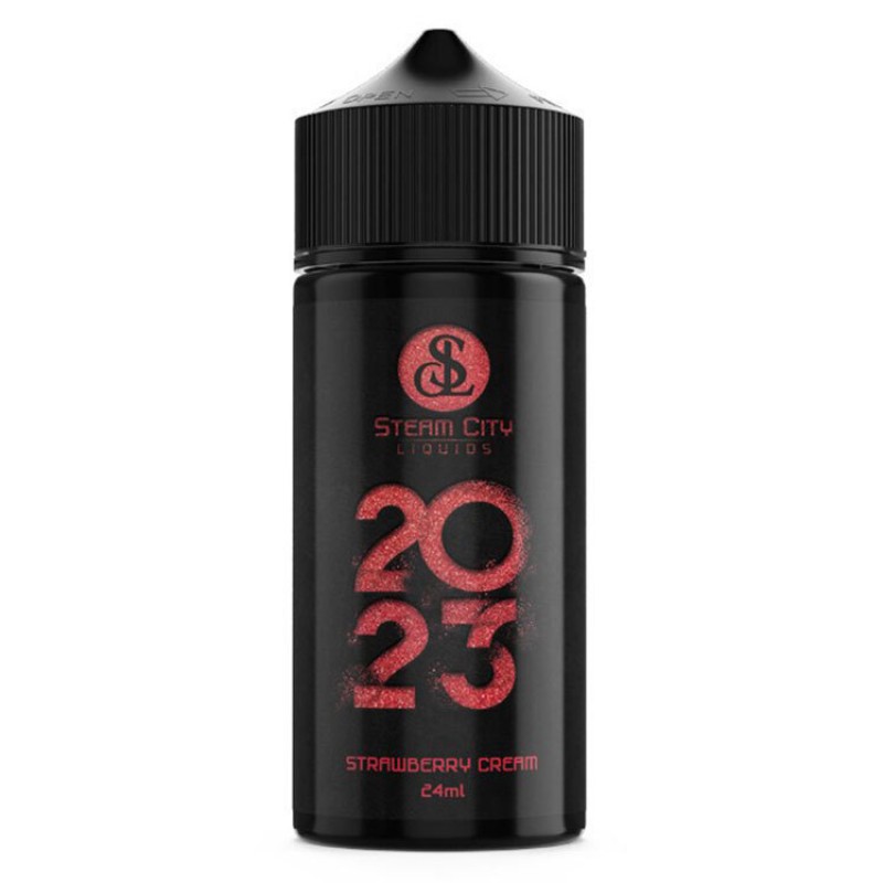 Steam City Liquids 2023 Strawberry Cream 24ml/120ml Steam City Liquids - Steam City Liquids 2023 Strawberry Cream 24ml/120ml