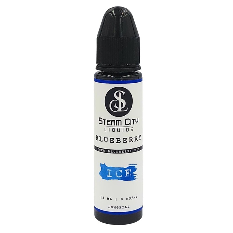 Steam City Liquids Blueberry Ice 10ml/60ml Steam City Liquids - Steam City Liquids Blueberry Ice 10ml/60ml