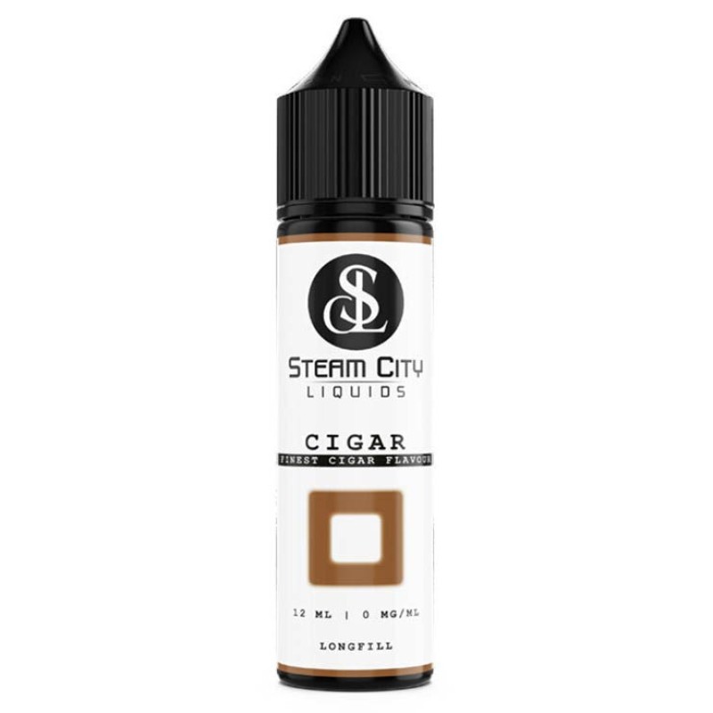 Steam City Liquids Cigar 12ml/60ml Steam City Liquids - Steam City Liquids Cigar 12ml/60ml