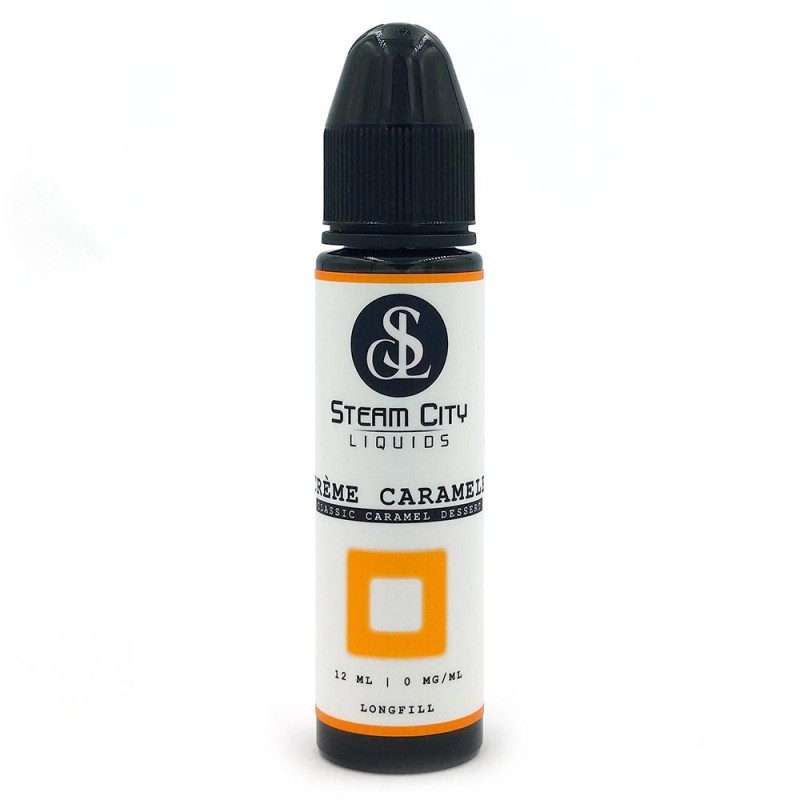 Steam City Liquids Creme Caramele 10ml/60ml Steam City Liquids - Steam City Liquids Creme Caramele 10ml/60ml