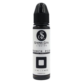 Steam City Liquids French Pipe 10ml/60ml Steam City Liquids French Pipe 10ml/60ml