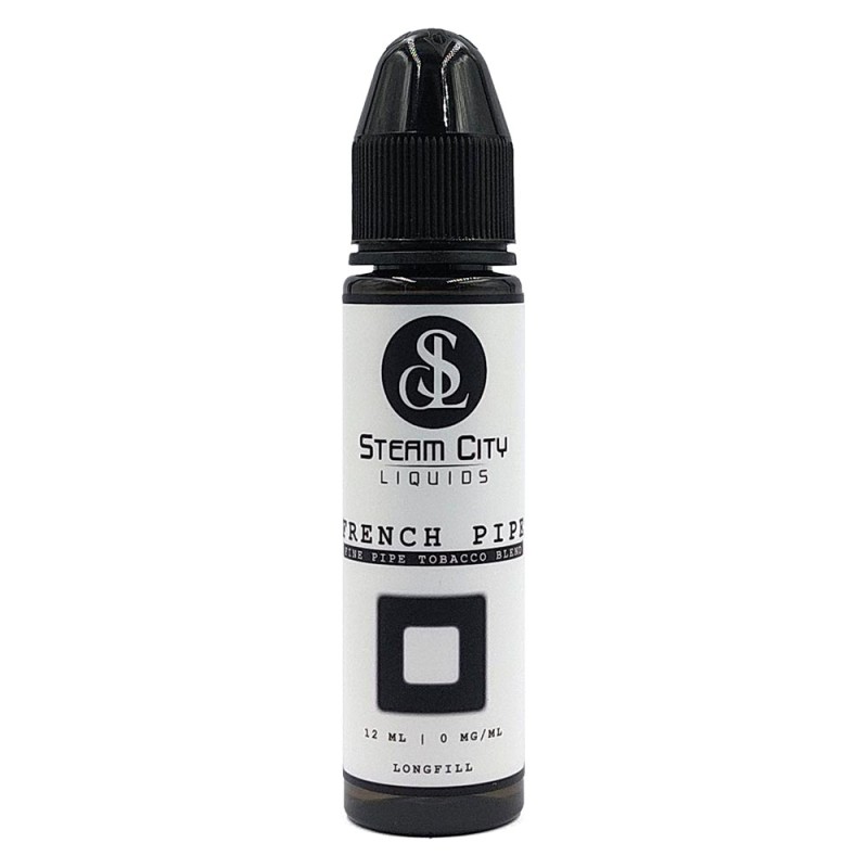 Steam City Liquids French Pipe 10ml/60ml Steam City Liquids - Steam City Liquids French Pipe 10ml/60ml