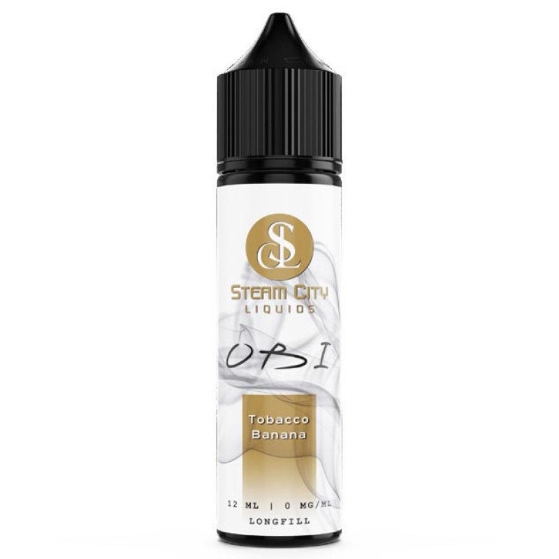 Steam City Liquids - Steam City Liquids OBI Tobacco Banana 10ml/60ml