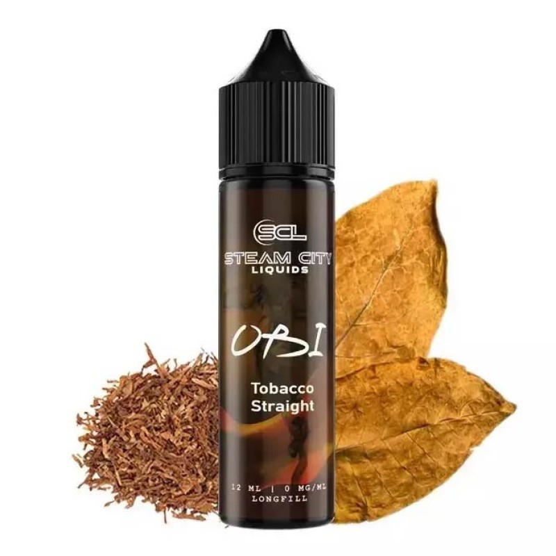 Steam City Liquids - Steam City Liquids OBI Tobacco Straight 12ml/60ml