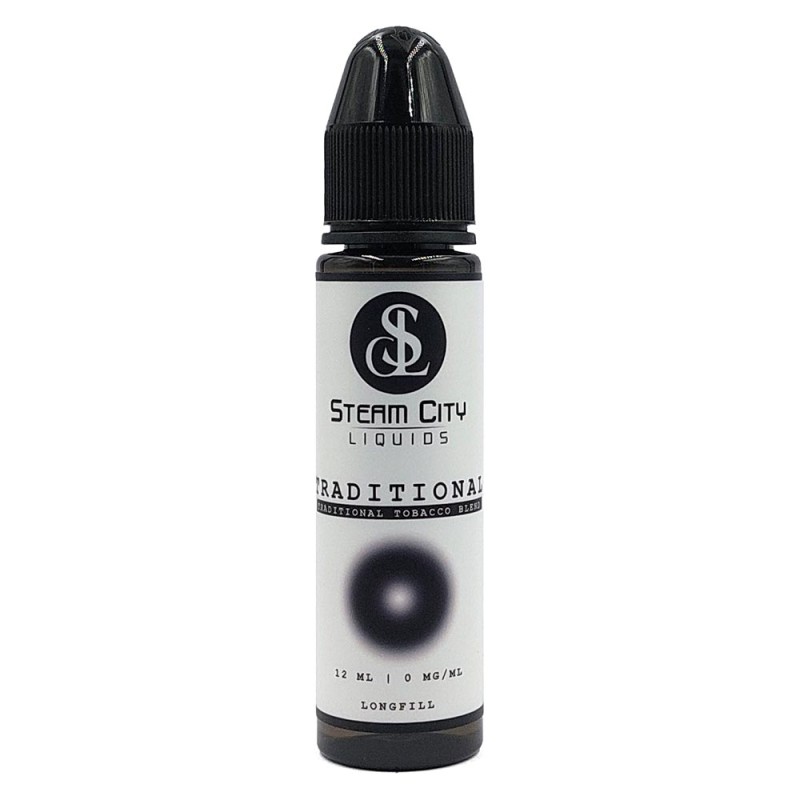 Steam City Liquids Traditional 10ml/60ml Steam City Liquids - Steam City Liquids Traditional 10ml/60ml