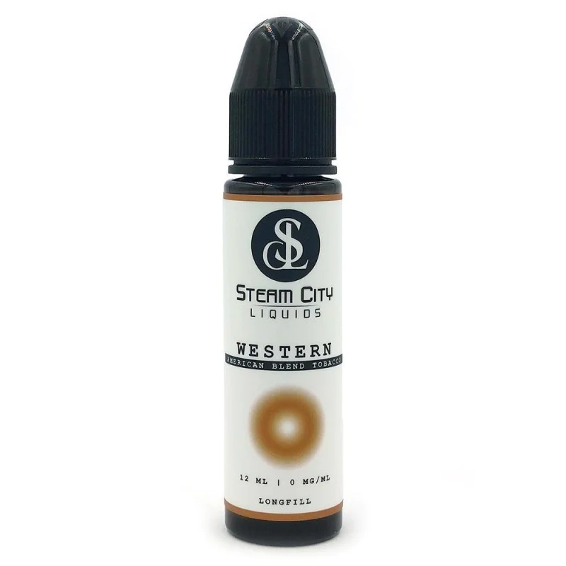 Steam City Liquids Western 12ml/60ml Steam City Liquids - Steam City Liquids Western 12ml/60ml