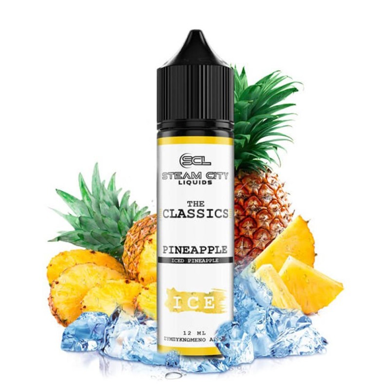 Steam City Liquids - Steam City Flavour Shot Pineapple Ice 10ml/60ml