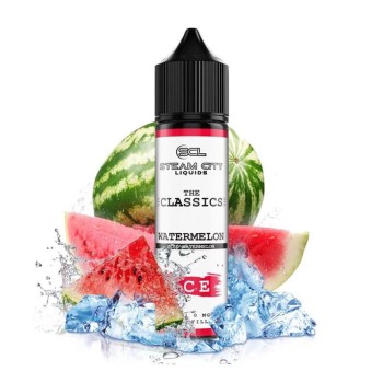 Steam City Flavour Shot Watermelon Ice 10ml/60ml Steam City Flavour Shot Watermelon Ice 10ml/60ml