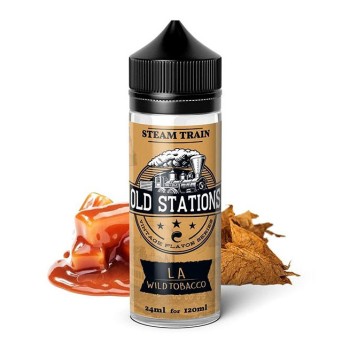 Steam Train Old Stations L.A. Wild Tobacco 24ml/120ml Steam Train Old Stations L.A. Wild Tobacco 24ml/120ml