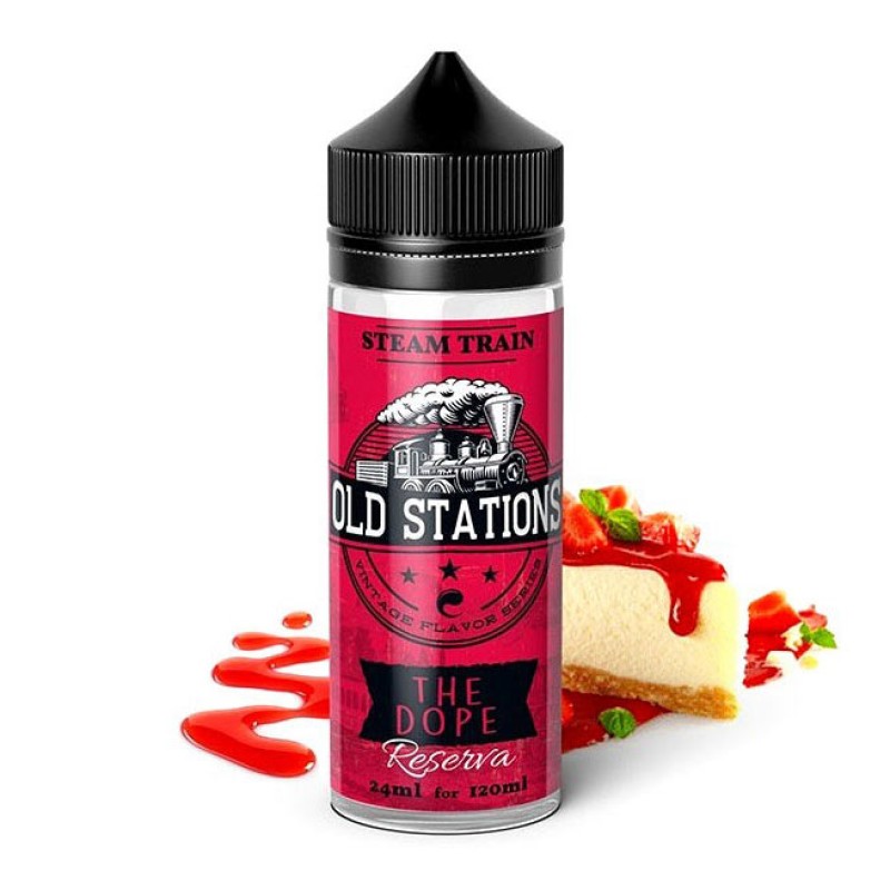 Steam Train Old Stations The Dope Reserva 24ml/120ml Steam Train Shake & Vape - Steam Train Old Stations The Dope Reserva 24ml/120ml