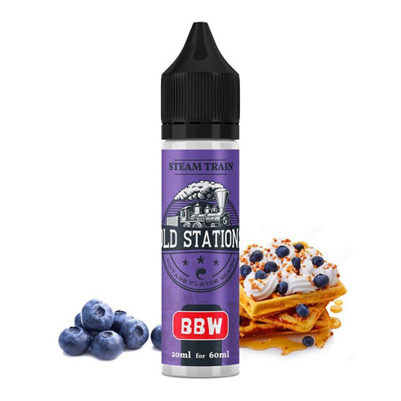Steam Train Old Stations BBW 20ml/60ml Steam Train Shake & Vape - Steam Train Old Stations BBW 20ml/60ml