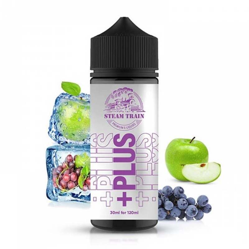 Steam Train All Aboard +Plus Flavor Shot 30ml/120ml Steam Train Shake & Vape - Steam Train All Aboard +Plus Flavor Shot 30ml/120ml