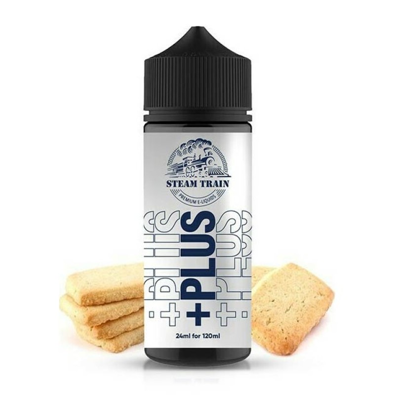 Steam Train Timekeeper +Plus Flavor Shot 24ml/120ml Steam Train Shake & Vape - Steam Train Timekeeper +Plus Flavor Shot 24ml/120ml