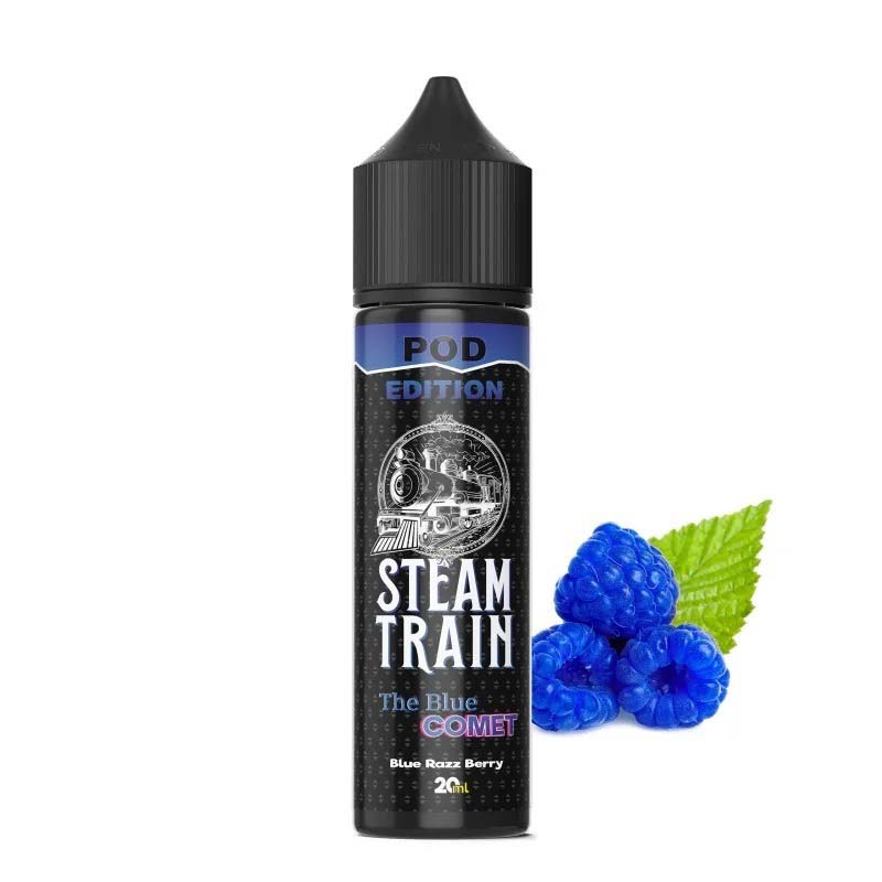 Steam Train POD Edition The Blue Comet 20ml/60ml Steam Train Shake & Vape - Steam Train POD Edition The Blue Comet 20ml/60ml