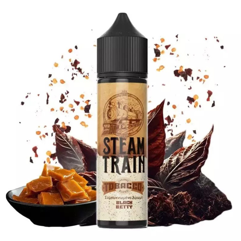 Steam Train Black Betty 12ml/60ml Steam Train Shake & Vape - Steam Train Black Betty 12ml/60ml
