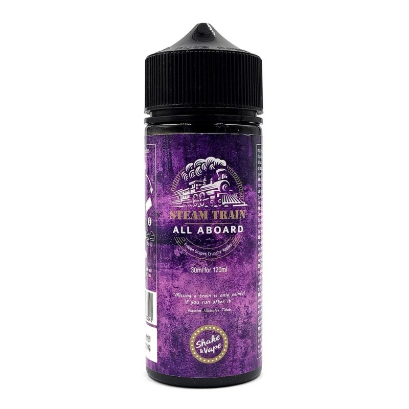 Steam Train All Aboard Flavor Shot 30ml/120ml Steam Train Shake & Vape - Steam Train All Aboard Flavor Shot 30ml/120ml