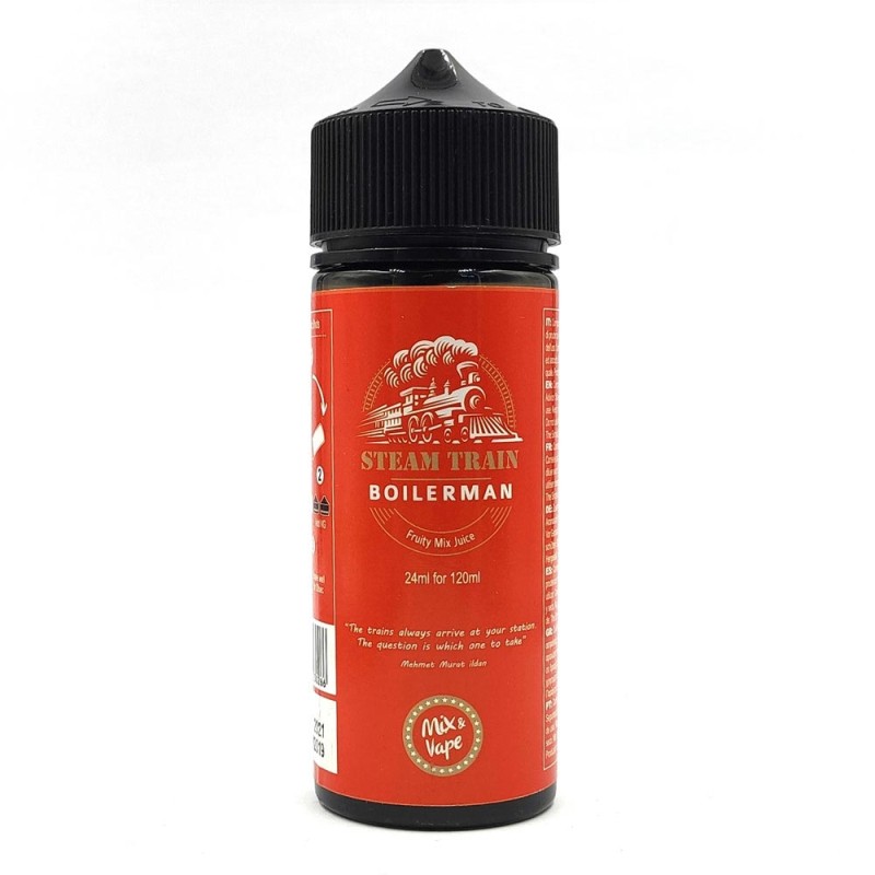 Steam Train Shake & Vape - Steam Train Boilerman Flavor Shot 24ml/120ml