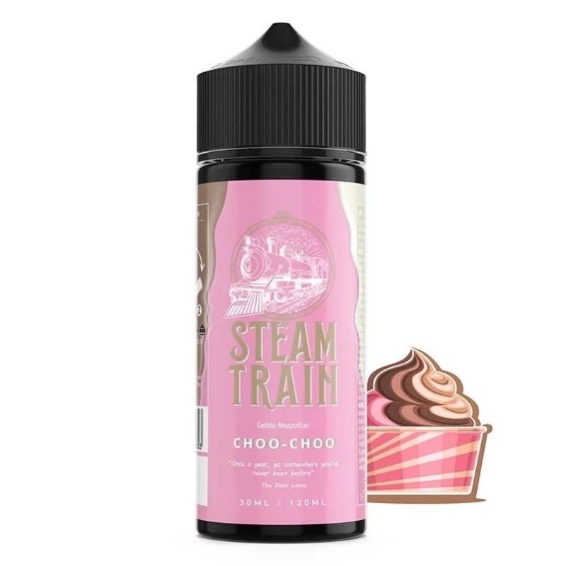 Steam Train - Steam Train Choo Choo Flavor Shot 24ml/120ml Steam Train Shake & Vape - Steam Train Choo Choo Flavor Shot 24ml/120ml
