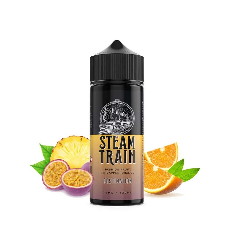 Steam Train Destination Flavor Shot 30ml/120ml Steam Train Shake & Vape - Steam Train Destination Flavor Shot 30ml/120ml