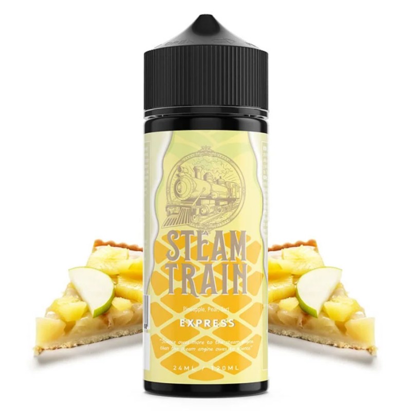 Steam Train Express Flavor Shot 24ml/120ml Steam Train Shake & Vape - Steam Train Express Flavor Shot 24ml/120ml