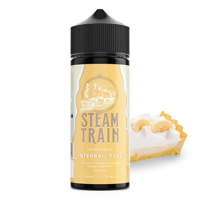 Steam Train Shake & Vape - Steam Train Interrail Pass Flavor Shot 30ml/120ml