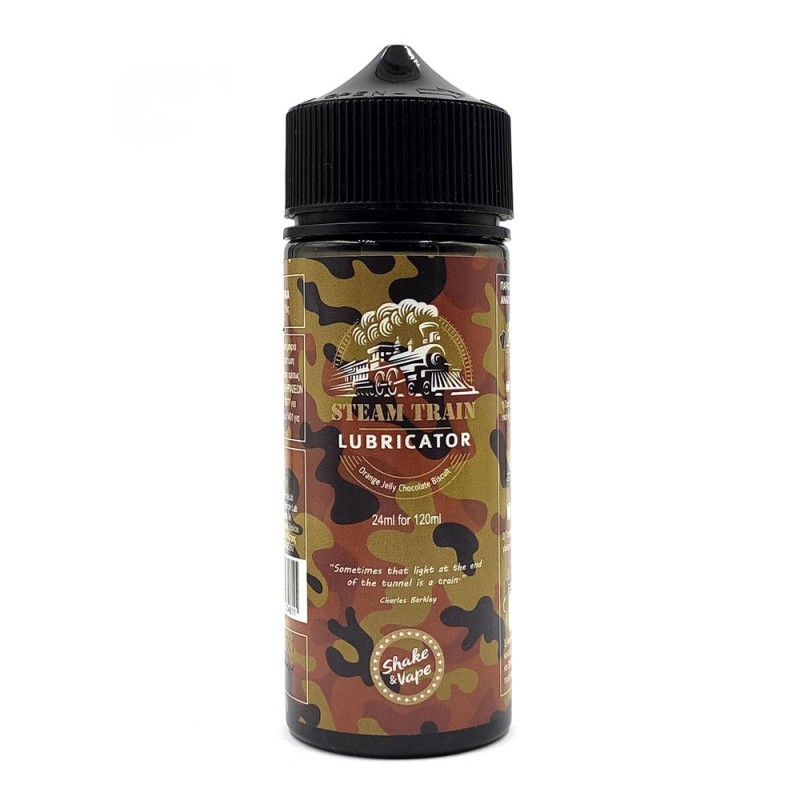 Steam Train Lubricator Flavor Shot 24ml/120ml Steam Train Shake & Vape - Steam Train Lubricator Flavor Shot 24ml/120ml