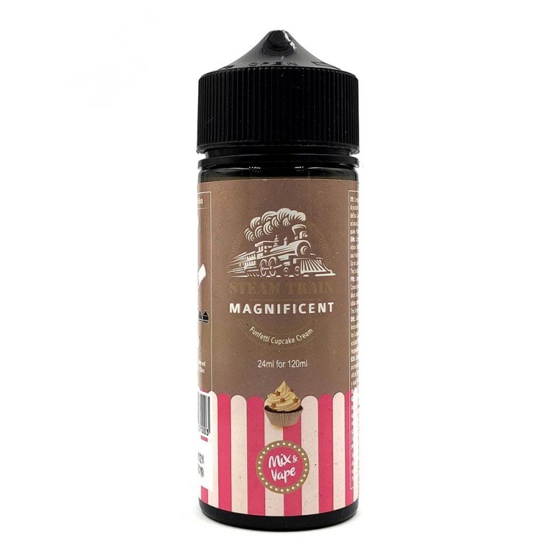 Steam Train Magnificent Flavor Shot 24ml/120ml Steam Train Shake & Vape - Steam Train Magnificent Flavor Shot 24ml/120ml