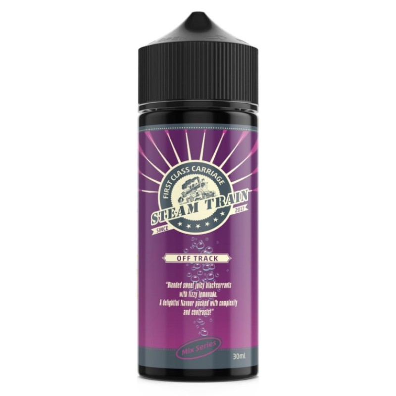Steam Train Off Track Flavor Shot 30ml/120ml Steam Train Shake & Vape - Steam Train Off Track Flavor Shot 30ml/120ml